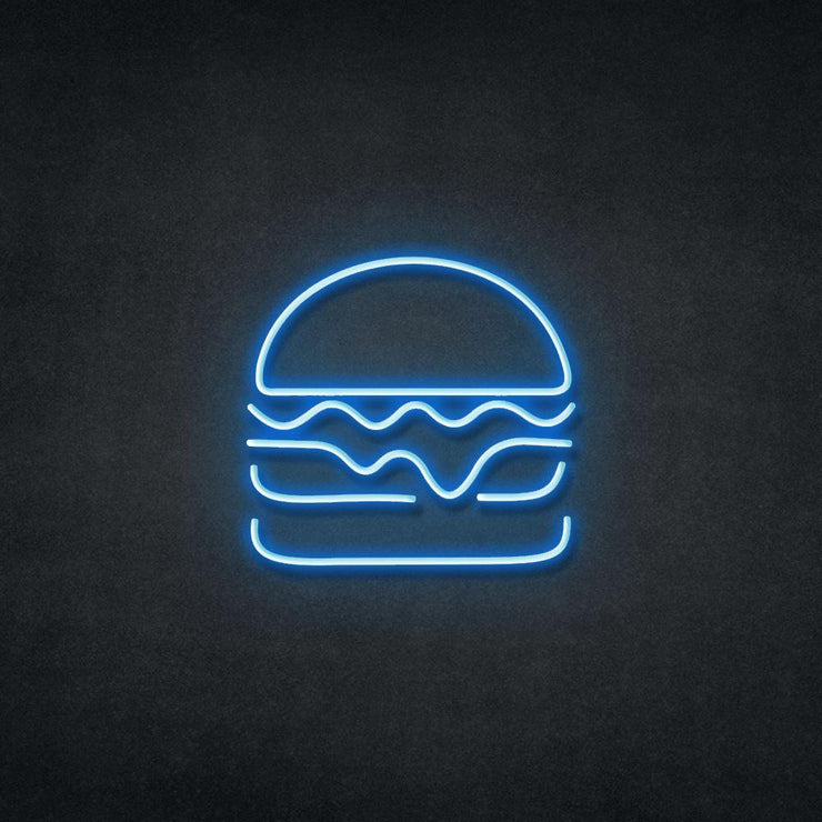 Burger Neon Sign Neonspace 
