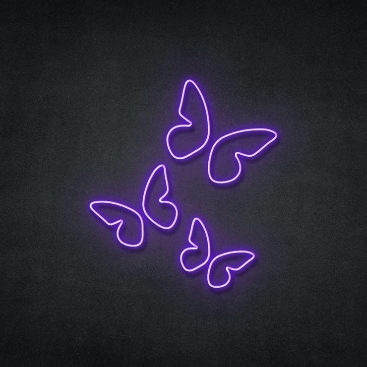 Butterflies Neon Sign Neonspace 