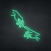Creation of Adam (Gods Touch) Neon Sign Neonspace 