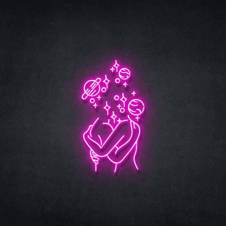 Galaxy Cuddle Neon Sign Neonspace 