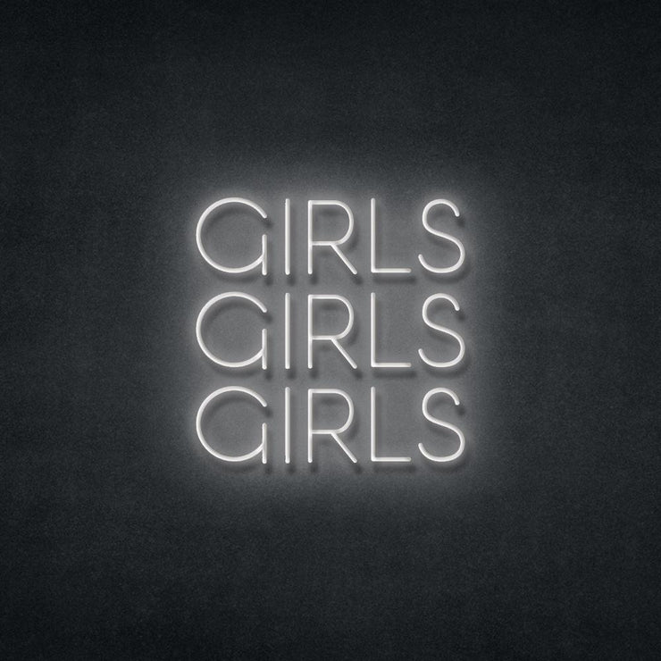 Girls Girls Girls Neon Sign Neonspace 