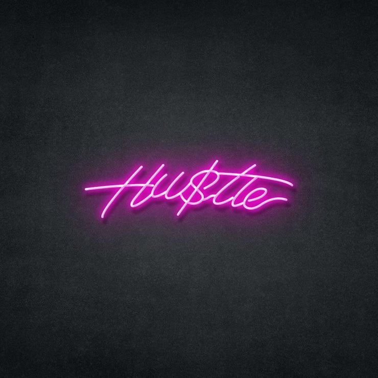 Hustle Neon Sign Neonspace 