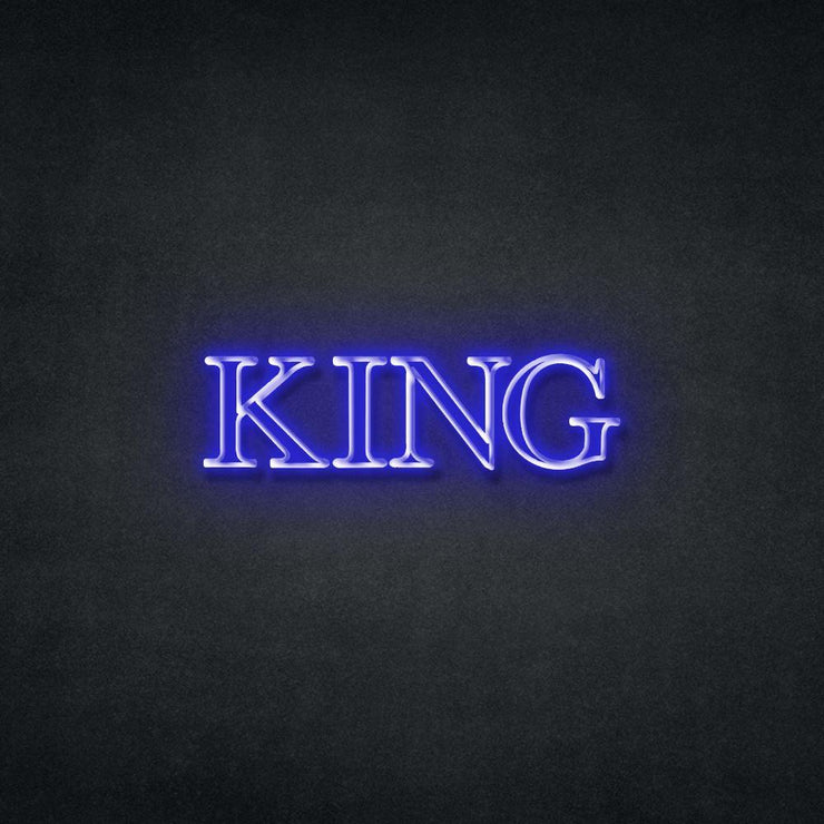 King Neon Sign Neonspace 