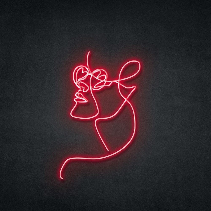 Lady Shade Neon Sign Neonspace 