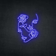 Rose Faces Neon Sign Neonspace 