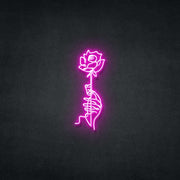 Rose In Hand Neon Sign Neonspace 