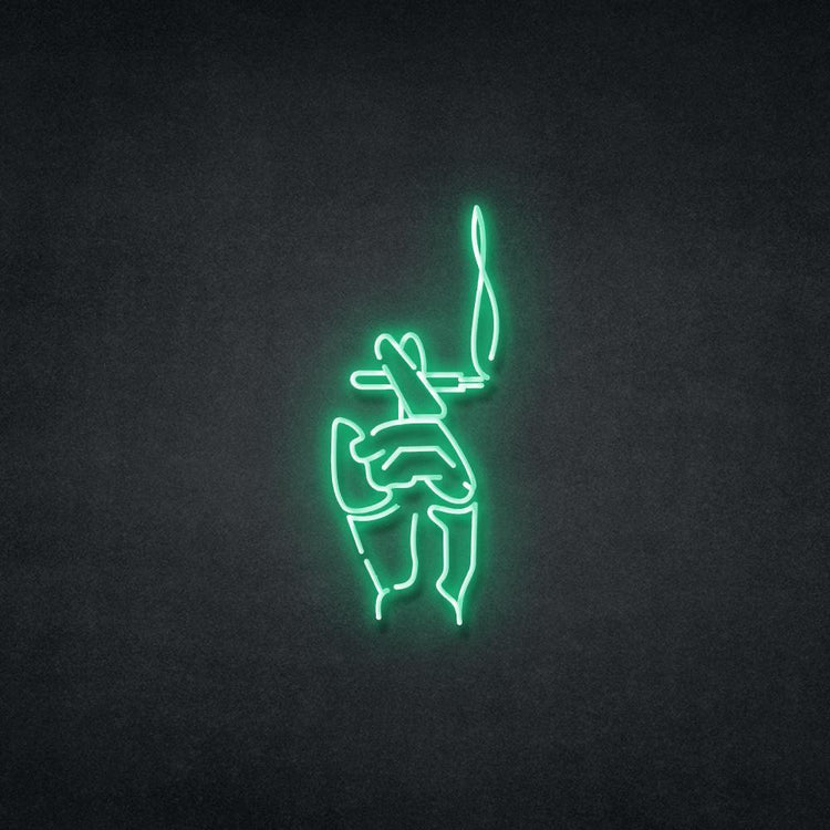Smoking Zone Neon Sign