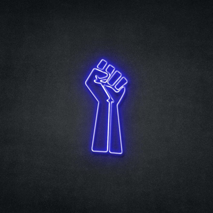 Stand Up Resistance Neon Sign Neonspace 