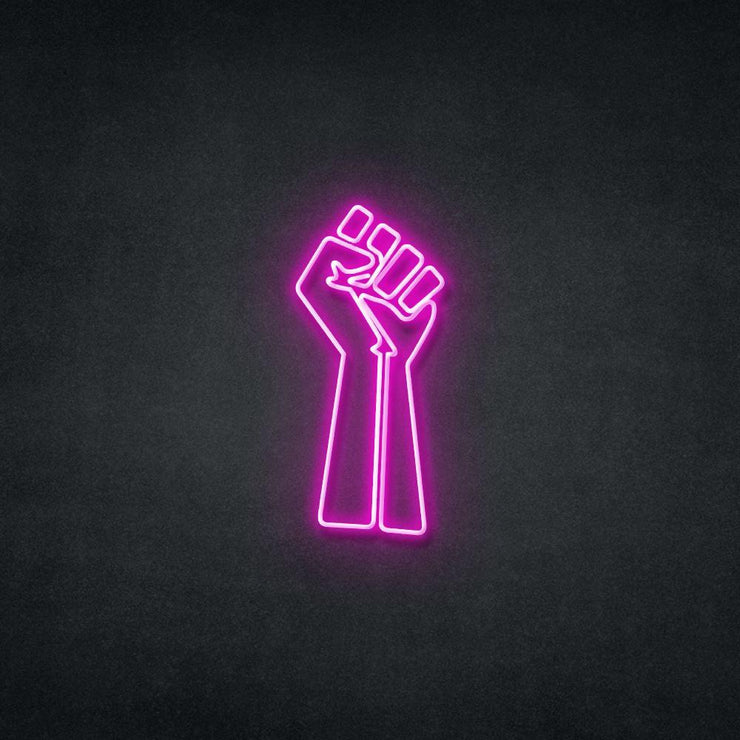 Stand Up Resistance Neon Sign Neonspace 